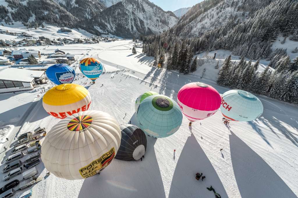 Ballonfahrtwochen Landhaus Pichler in Tannheim